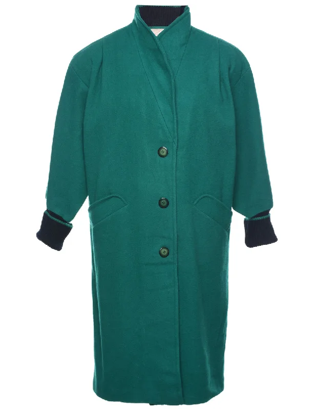 soft shell coatMichelle Stuart Wool Coat - XL