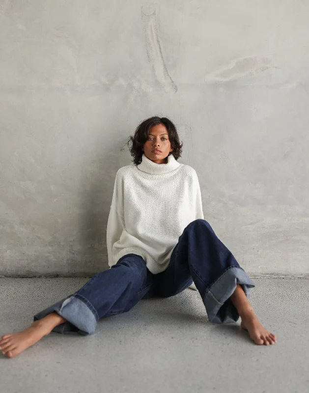 Final Sale Amberly Jumper (Off White)