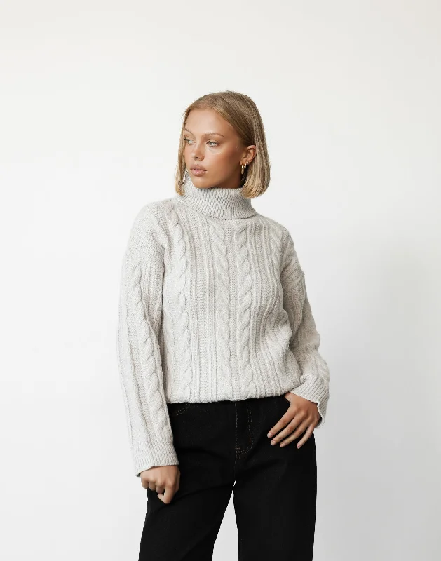Markdowns Kian Knit Jumper (Grey)