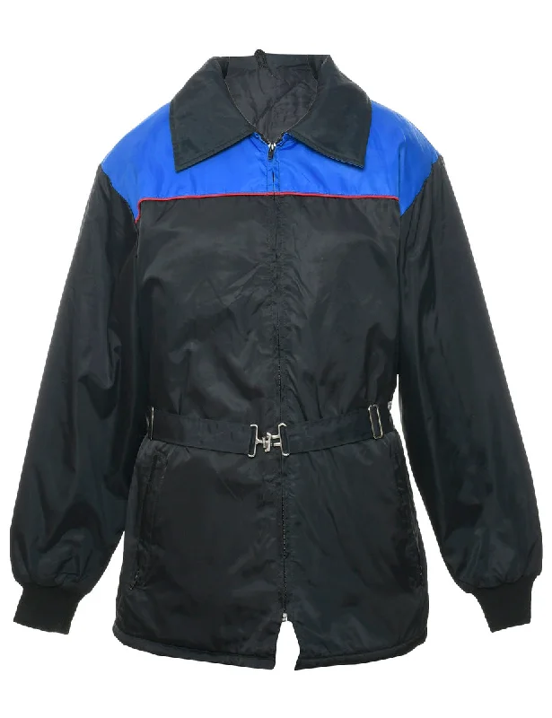 Huge Savings cozy fleece coatBlack Ski Jacket - L