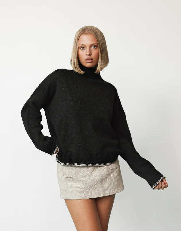 Price Cut Holly Jumper (Black)