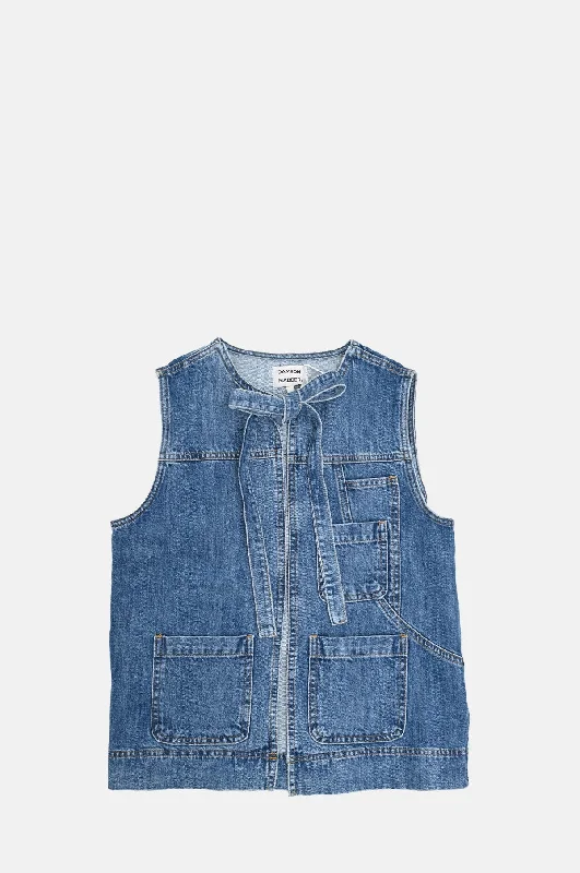 Flash Sale lightweight workout sweatshirtMilly Gilet Huckleberry Wash