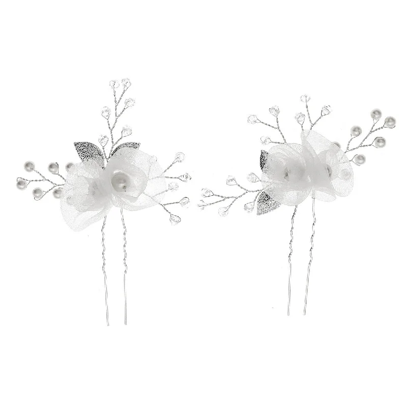 Must-Have Deals vintage-inspired dressvintage-inspired dressBridal headwear U-shaped hairpin Beautiful white silk flower pin hand-made crystal pearl hairpin set of 2 755494195341 Must-Have Deals vintage-inspired dressvintage-inspired dressBridal headwear U-shaped hairpin Beautiful white silk flower pin hand-made crystal pearl hairpin set of 2 755494195341