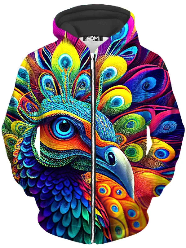 Deal Explosion sleek hoodiePaon Unisex Zip-Up Hoodie