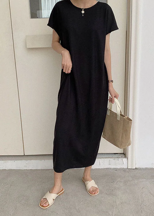 Sneak Peek Sale satin dresssatin dressBlack Button Patchwork Knit Maxi Dresses O Neck Summer Sneak Peek Sale satin dresssatin dressBlack Button Patchwork Knit Maxi Dresses O Neck Summer
