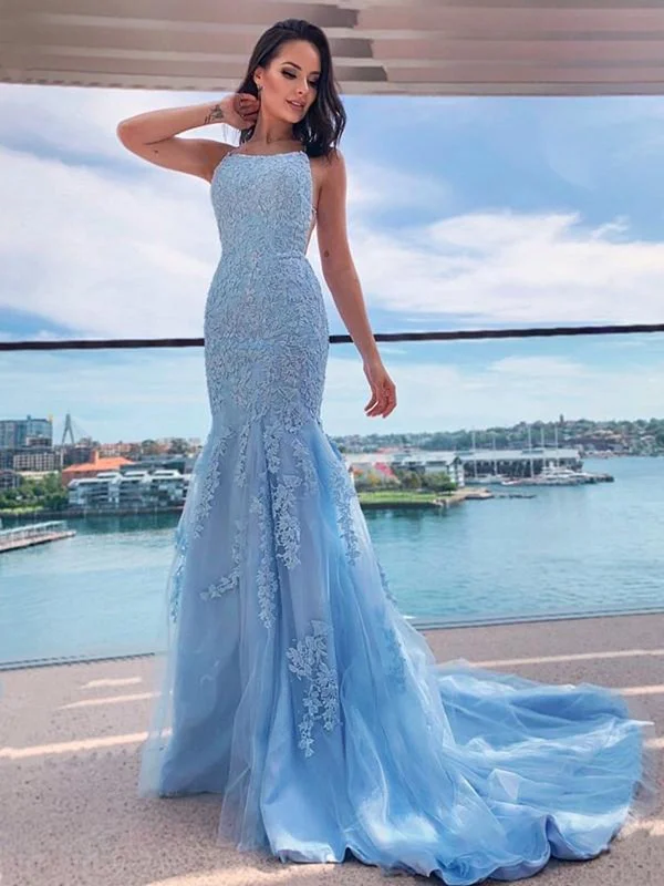Today's Special sleeveless dresssleeveless dressMermaid Backless Light Blue Lace Long Prom Dresses, Mermaid Blue Formal Dresses, Light Blue Lace Evening Dresses SP2127 Today's Special sleeveless dresssleeveless dressMermaid Backless Light Blue Lace Long Prom Dresses, Mermaid Blue Formal Dresses, Light Blue Lace Evening Dresses SP2127