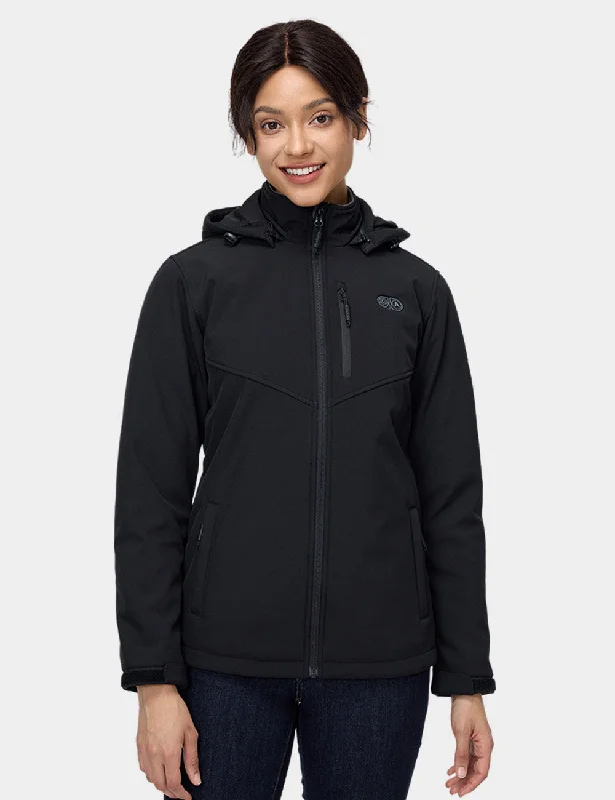 Extra Discounts cool street hoodieWomen's Dual Control Heated Jacket with 5 Heating Zones (Pocket Heating)