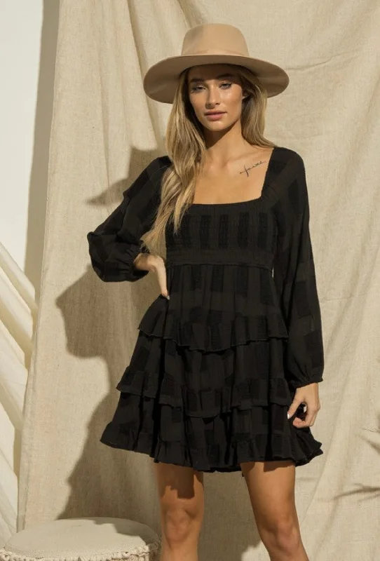 Customer Appreciation Sale long-sleeve floral dresslong-sleeve floral dress"Nasa"