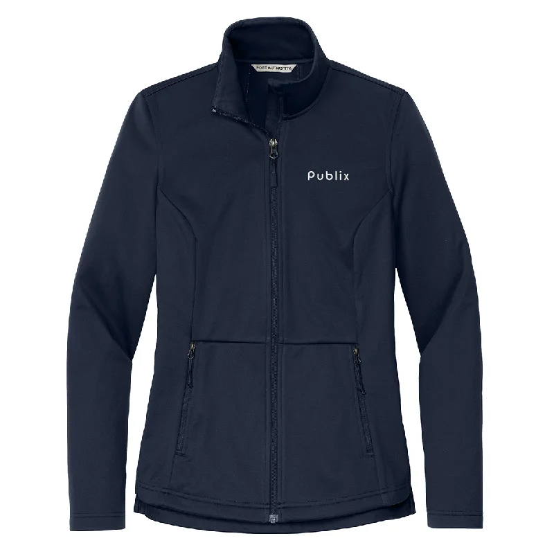 Discount Days long-sleeve winter jacketPort Authority® Ladies Flexshell Jacket - True Navy