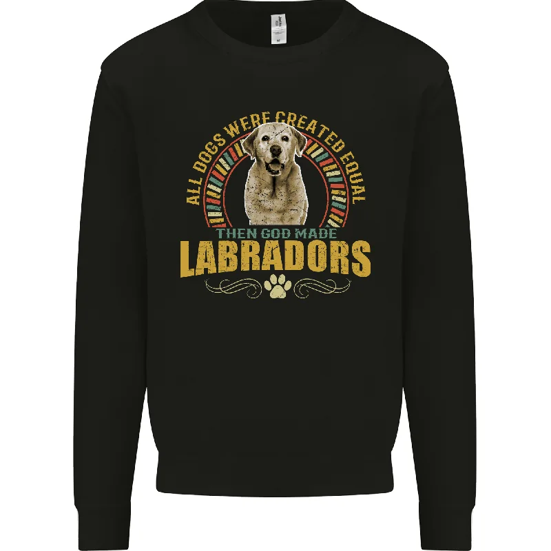Season Finale Sale fashion sportswear hoodieA Labrador Dog Mens Sweatshirt Jumper
