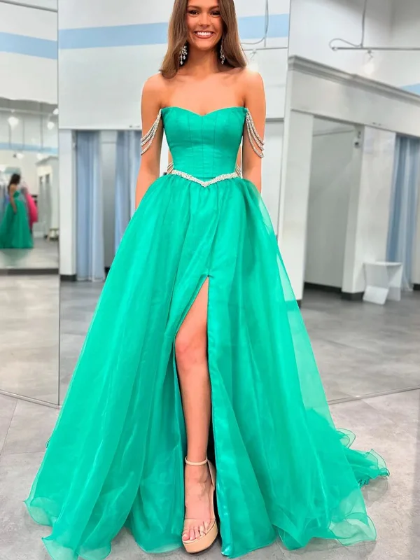 Fantastic Offers cocktail party dresscocktail party dressOff Shoulder Beaded Green Long Prom Dresses with High Slit, Off the Shoulder Green Formal Graduation Evening Dresses SP2991 Fantastic Offers cocktail party dresscocktail party dressOff Shoulder Beaded Green Long Prom Dresses with High Slit, Off the Shoulder Green Formal Graduation Evening Dresses SP2991