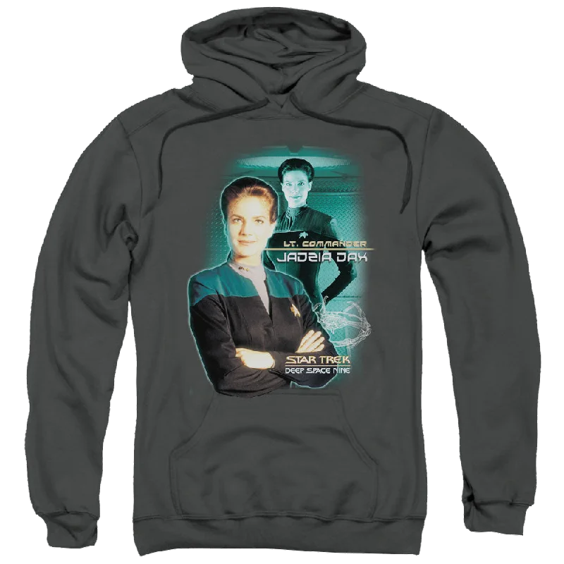 Act Fast comfortable fleece hoodieStar Trek Deep Space Nine Jadzia Dax - Pullover Hoodie