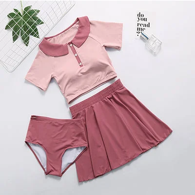 New Markdowns YOUVIMI Japanese Kawaii Swimsuit Set YV90124