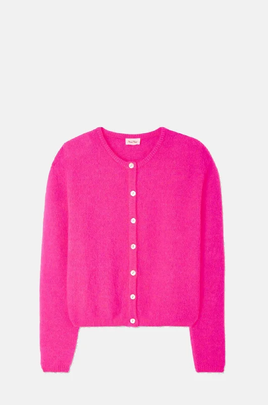 Price Slash minimalistic workout hoodieVitow Cardigan Rose Fluo Chine