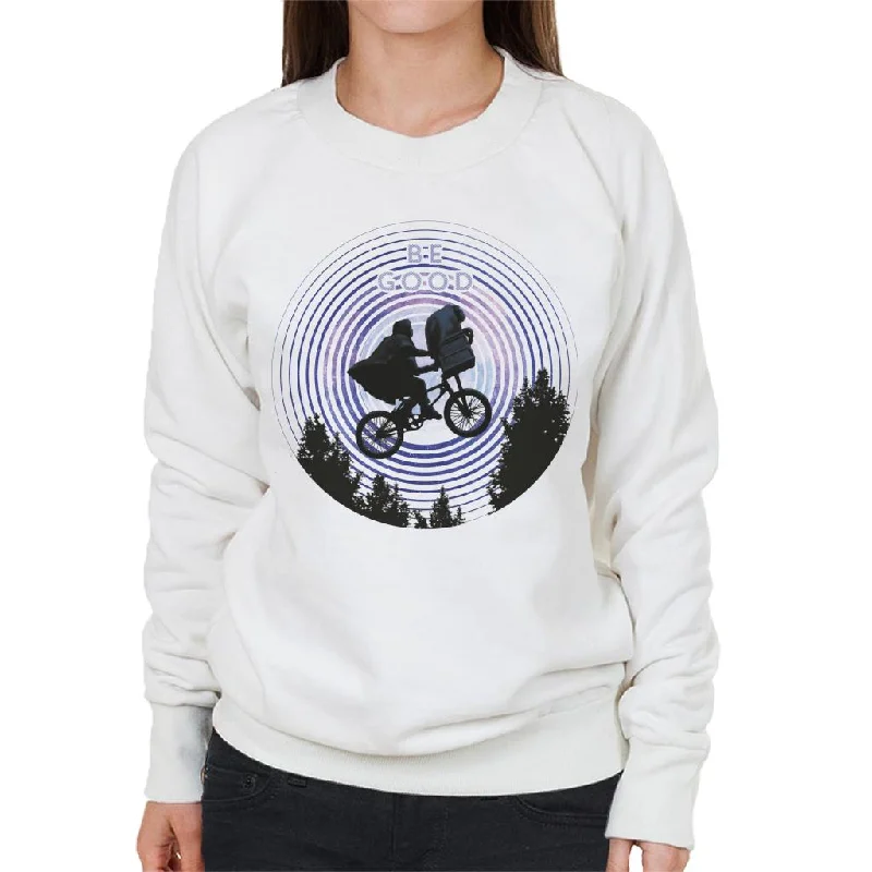 Bonus Savings eco-friendly fitness hoodieE.T. Ride In The Sky Be Good Women's Sweatshirt Bonus Savings eco-friendly fitness hoodieE.T. Ride In The Sky Be Good Women's Sweatshirt