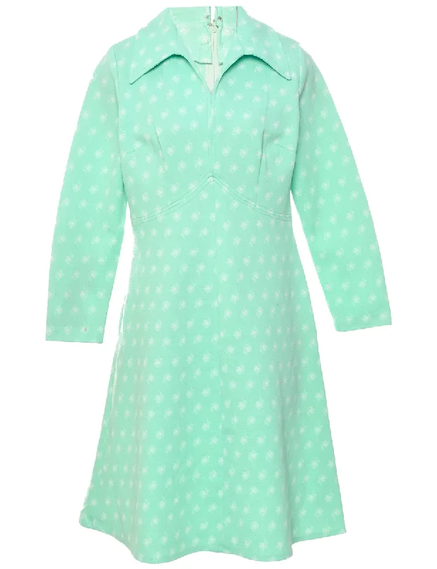 New Deals premium puffer coatLight Green Dress - M