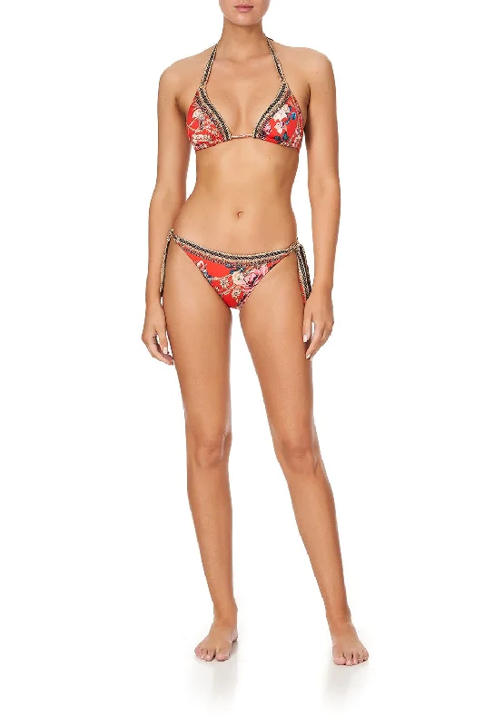 Price Drop RING TIE SIDE PANT AND THE QUEEN WORE RED