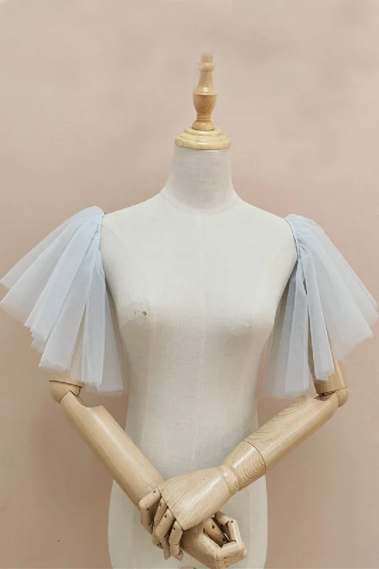 Weekend Flash Sale denim dressdenim dressBridal dress sleeve cover arm accessory sew free elastic sleeves 658367941193