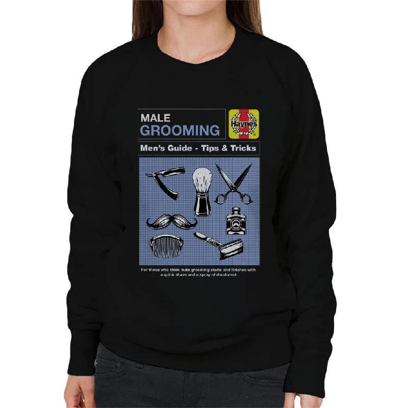 Price Blitz fitted workout sweatshirtHaynes Male Grooming Tips And Tricks Women's Sweatshirt Price Blitz fitted workout sweatshirtHaynes Male Grooming Tips And Tricks Women's Sweatshirt