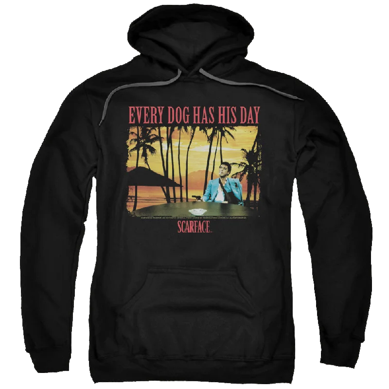 Steals and Deals comfortable stylish hoodieScarface A Dog Day - Pullover Hoodie