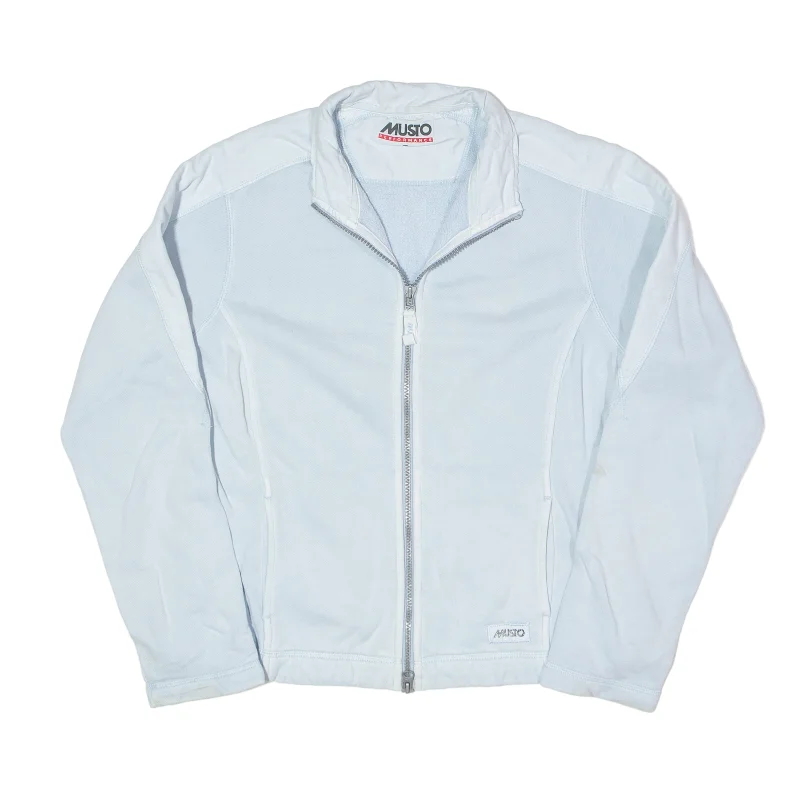 New Arrival comfortable outerwearMUSTO PERFORMANCE Track Jacket Blue Womens M