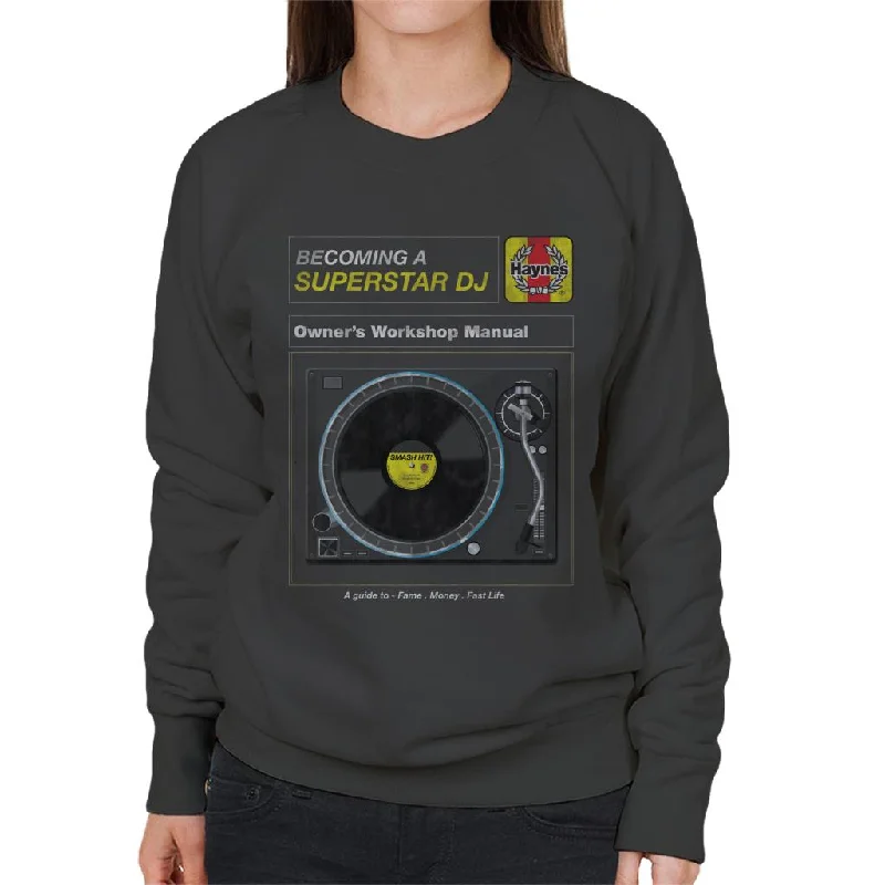 Get It Before It’s Gone trendy sports sweatshirtHaynes Superstar DJ Owners Workshop Manual Women's Sweatshirt Get It Before It’s Gone trendy sports sweatshirtHaynes Superstar DJ Owners Workshop Manual Women's Sweatshirt