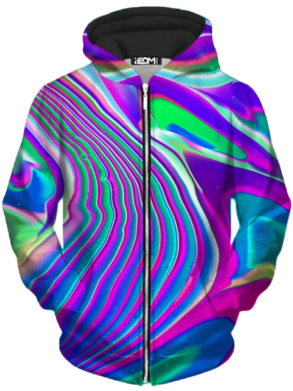 Savings Galore chic workout hoodieTangerine Dream Unisex Zip-Up Hoodie