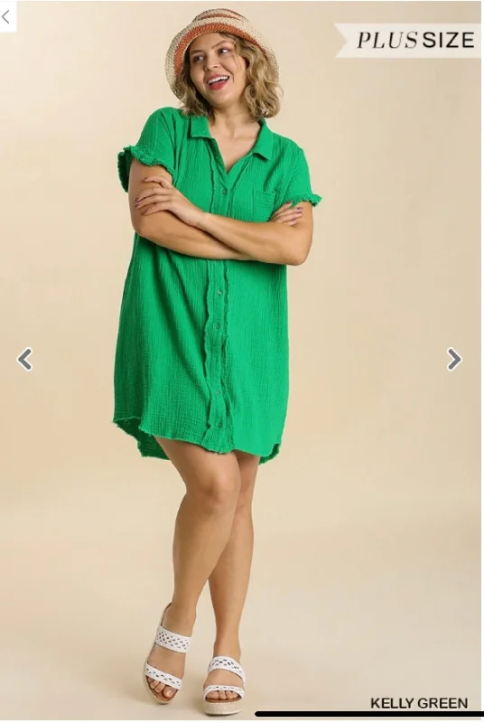 Exclusive Savings playful dressplayful dress"cute cucumber"