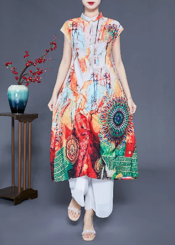 Closeout Sale office dressoffice dressCasual Beige Print Slim Fit Silk Long Dress Summer Closeout Sale office dressoffice dressCasual Beige Print Slim Fit Silk Long Dress Summer