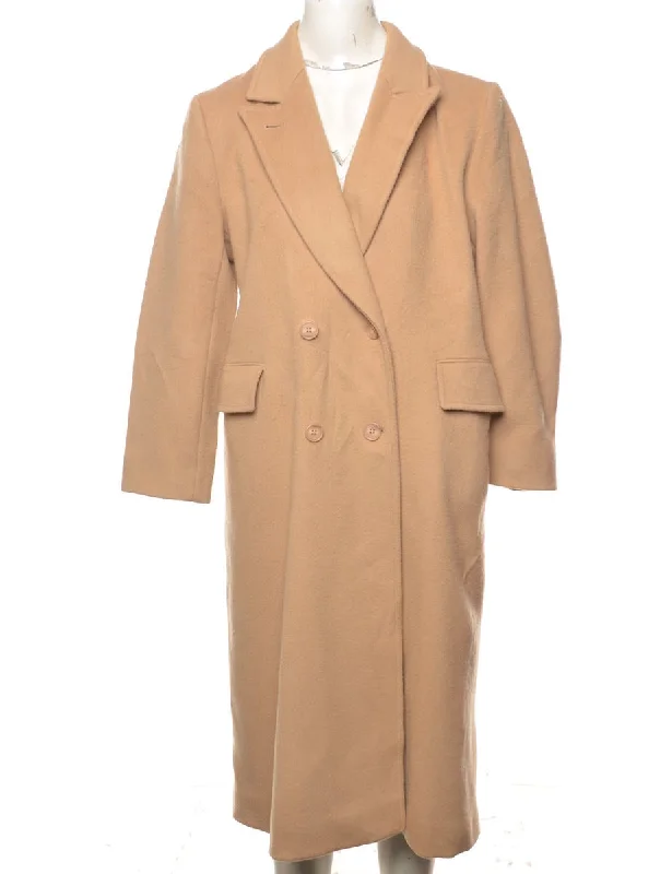 wool-blend coatDouble Breasted Wool Coat - XL