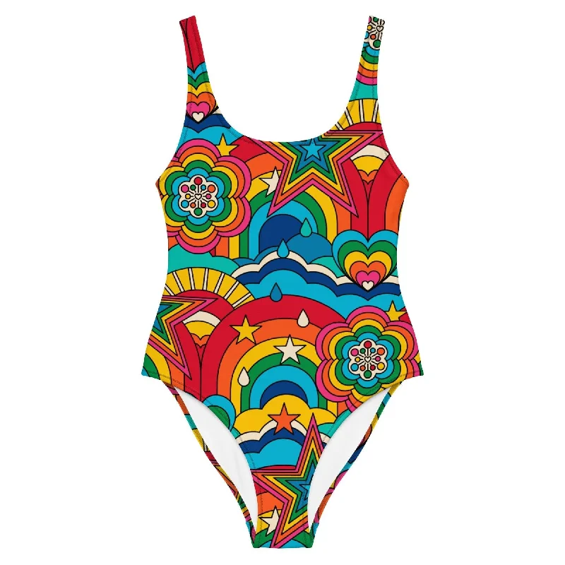 Exclusive Savings RAINBOW RAVE - One-Piece Swimsuit