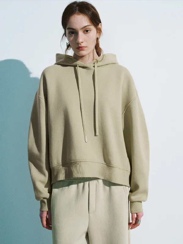 Price Reduction Hooded Loose Sweatshirt