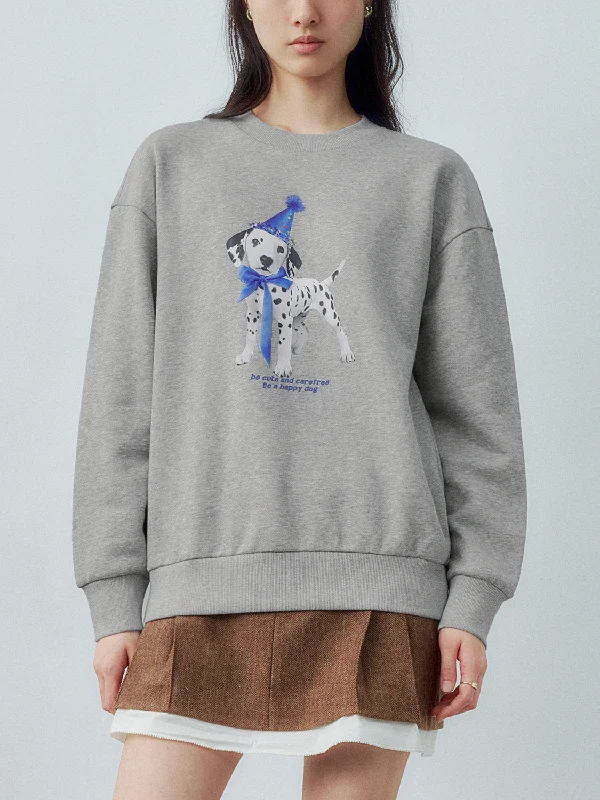 Deal Frenzy Crew Neck Loose Sweatshirts