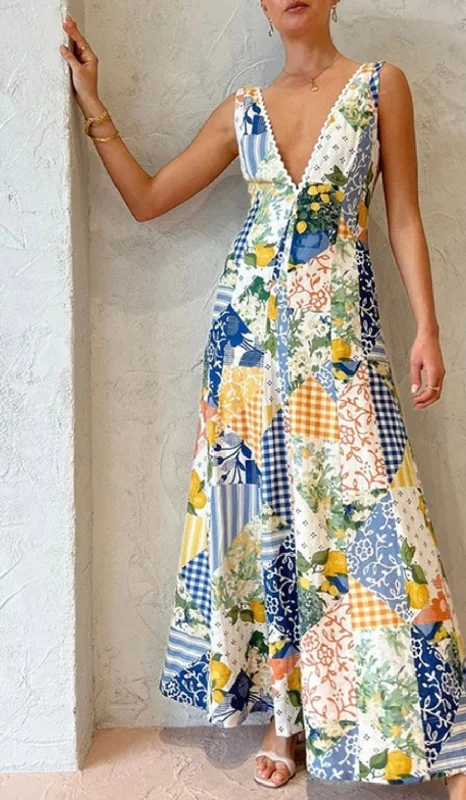 Price Fest party-ready dressparty-ready dress"Patchwork"
