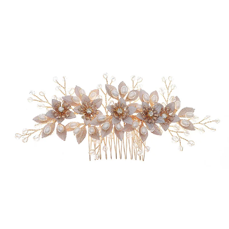 Special Price boho dressboho dressBride Hair Comb Wedding Hair Accessories for Brides 628657991507