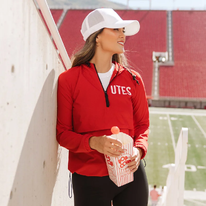 Big Discounts Utah Anorak, Crimson