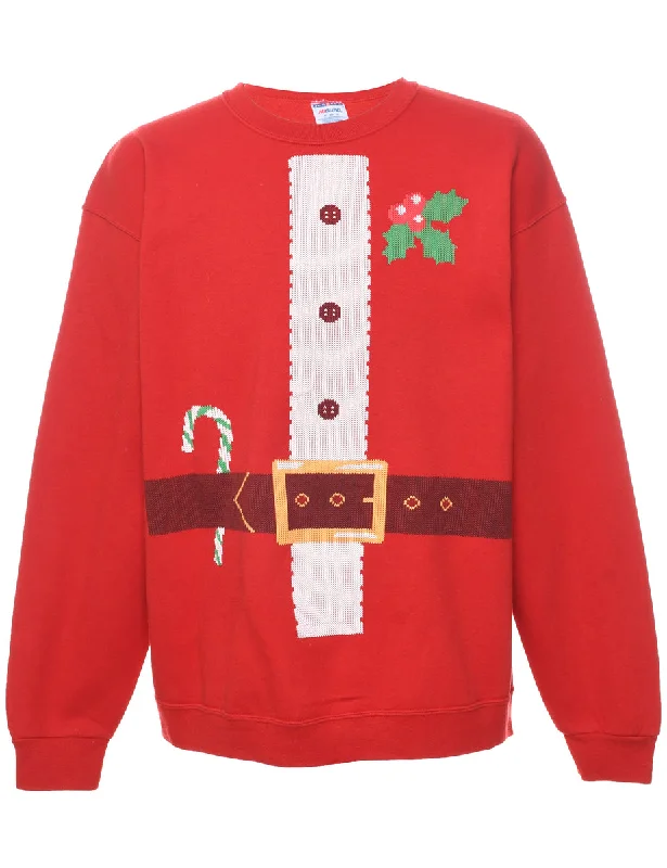 Reduced Prices trendy jacketFestive Season Christmas Sweatshirt - XL