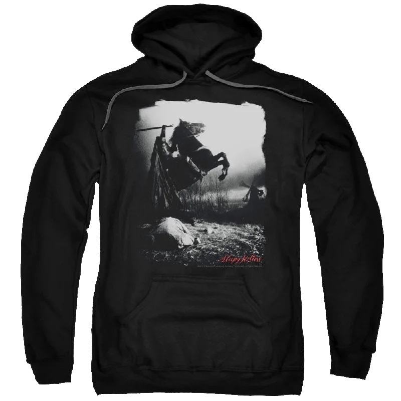 Low Prices comfy athletic hoodieSleepy Hollow Foggy Night - Pullover Hoodie