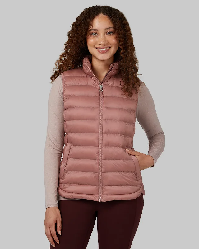 Discount Days fitted coatWOMEN'S LIGHTWEIGHT POLY-FILL PACKABLE VEST