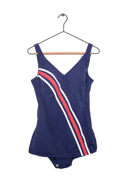 Shop and Save 1950s One Piece Swimsuit USA