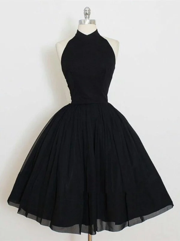 Weekend Flash Sale elegant dresselegant dressCute Short Black Prom Dresses, Cute Black Homecoming Dresses, Black Graduation Dresses