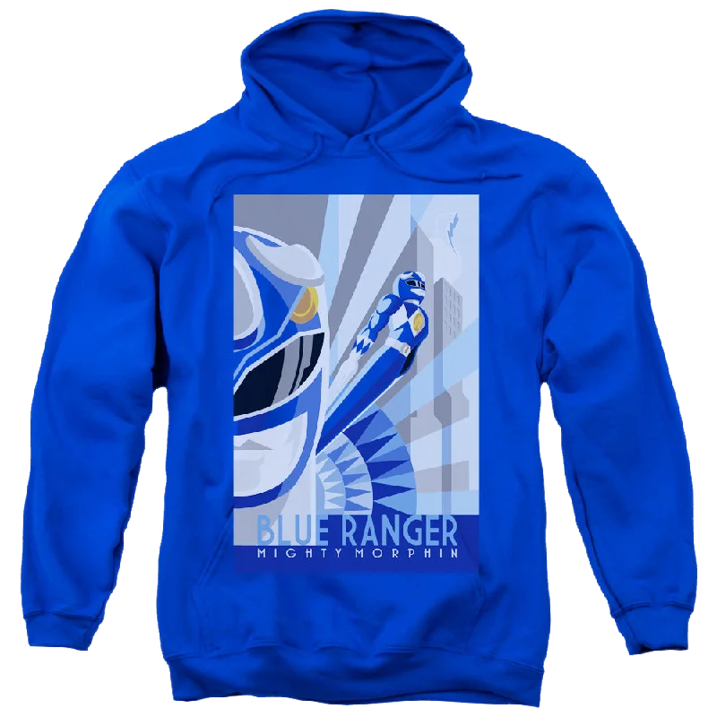 Daily Specials high-fashion hoodieMighty Morphin Power Rangers Blue Ranger Deco - Pullover Hoodie