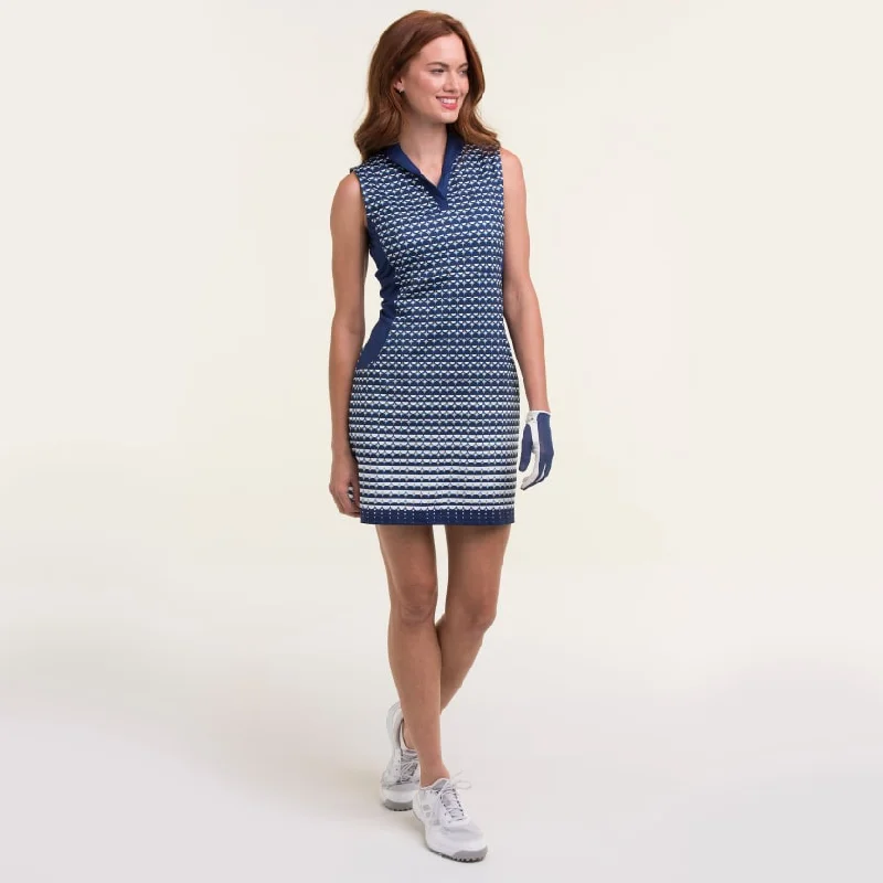 Exclusive Online Offer fitted dressfitted dressEP New York Sleeveless Ombre Effect Geo Dress