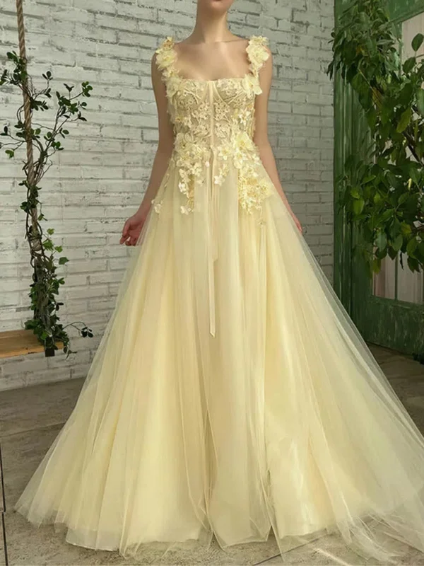 Deal Dash floral dressfloral dressA Line Yellow Lace Floral Long Prom Dresses, Yellow Formal Evening Dresses with Lace Appliques SP2987 Deal Dash floral dressfloral dressA Line Yellow Lace Floral Long Prom Dresses, Yellow Formal Evening Dresses with Lace Appliques SP2987