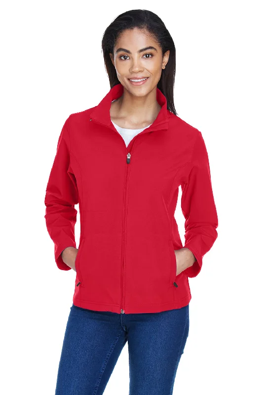 Extra Discounts fashion coat with hoodTeam 365 Womens Leader Windproof & Waterproof Full Zip Jacket - Red