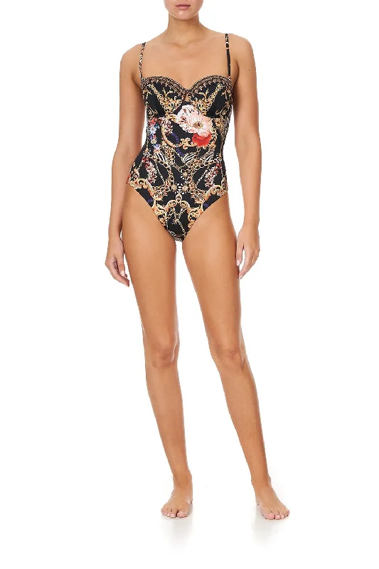 Daily Specials UNDERWIRE ONE PIECE WITH EYELET BACK A NIGHT IN THE 90S