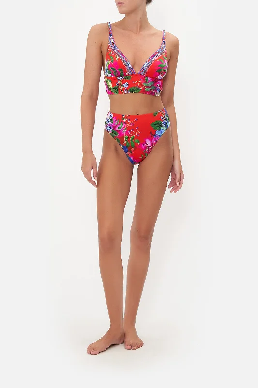 Price Blitz WIDE BAND HI TRI BRA BIRDS OF A FEATHER
