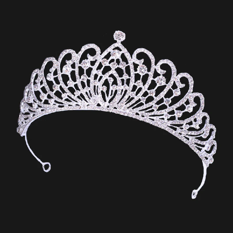 Sale Event winter dresswinter dressBridal Crown Tiara Alloy Thick Silver Gold Crown Princess Bridal wedding accessories 650390631349