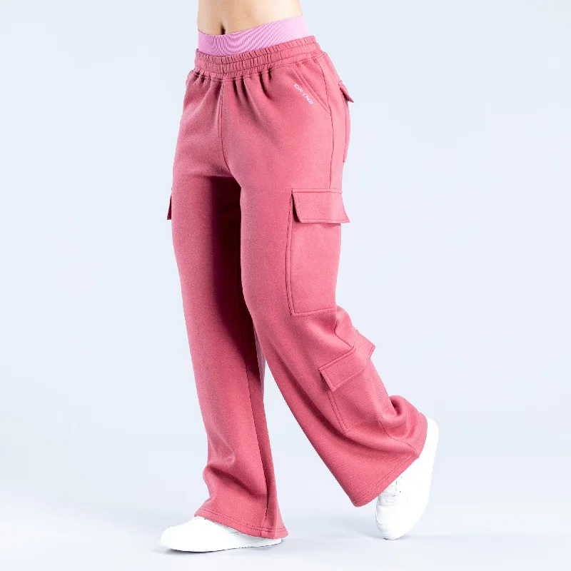 sleek gym hoodieLanyi Edit Wide Leg Cargo Joggers