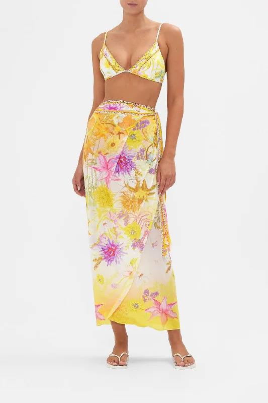 Markdowns LONG DRAPED SARONG HOW DOES YOUR GARDEN GROW